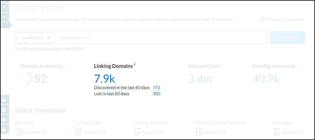 linking domains