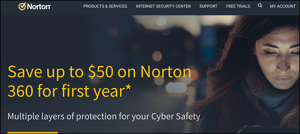 Best antivirus protection is Norton