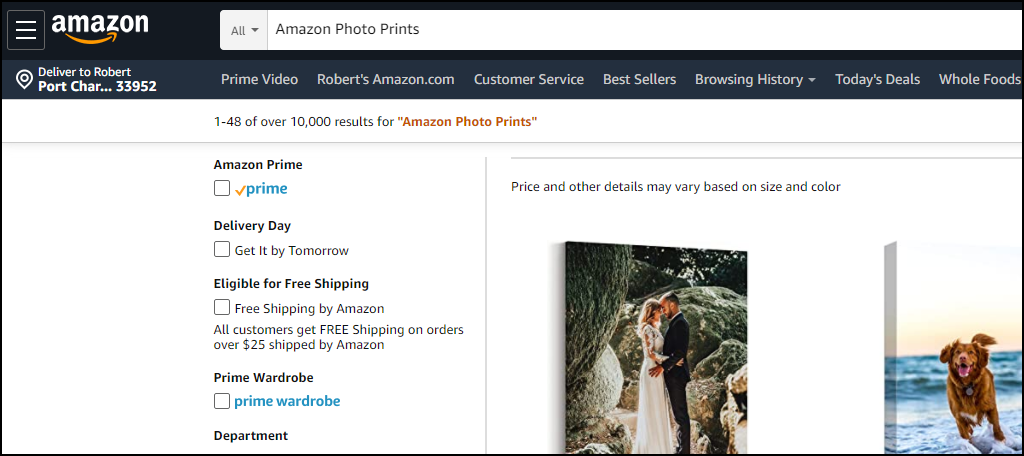 amazon print services amazon print services