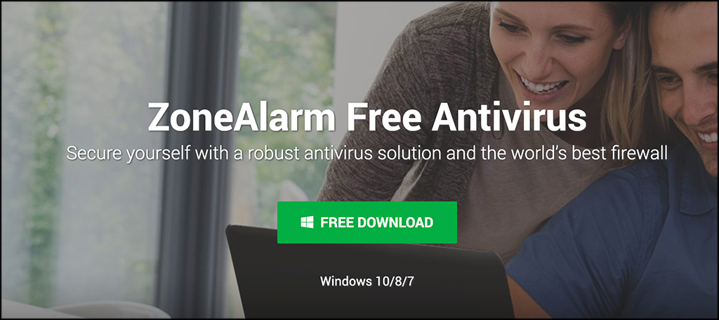 ZoneAlarm free antivirus