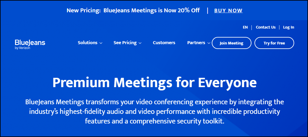 BlueJeans Meetings