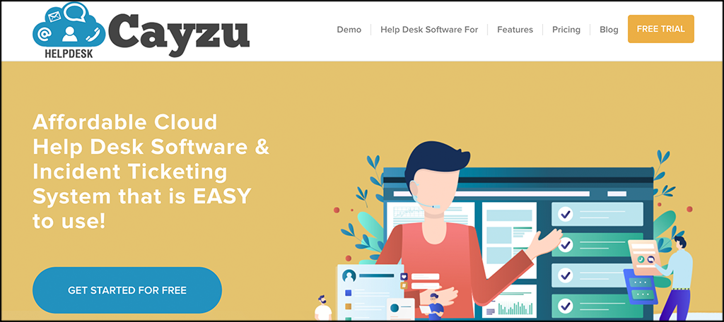 Cayzu help desk software