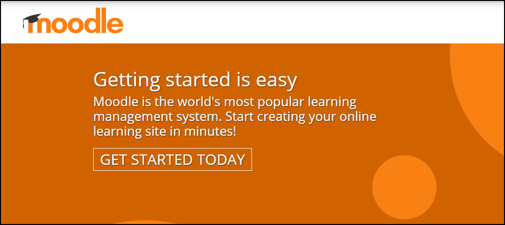 Moodle is one of the best LMS platforms available
