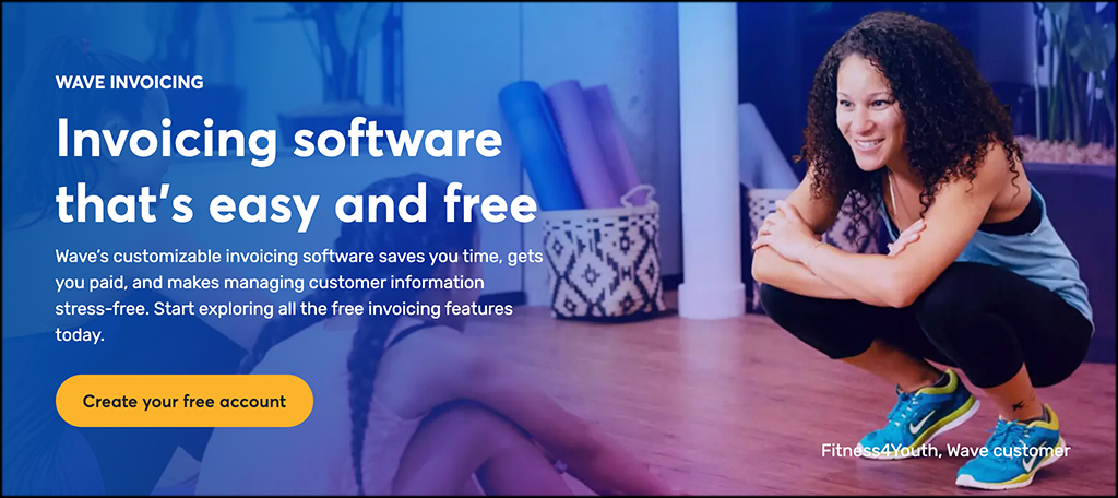 Wave invoicing software