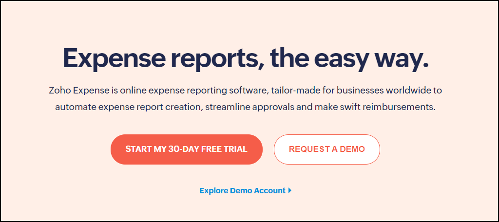 Zoho Expense