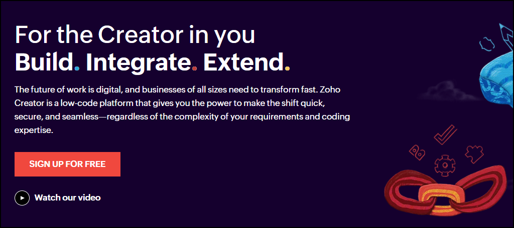 Zoho Creator