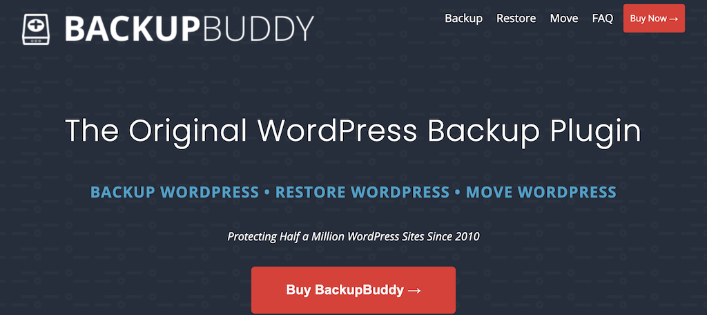 BackUpBuddy plugin