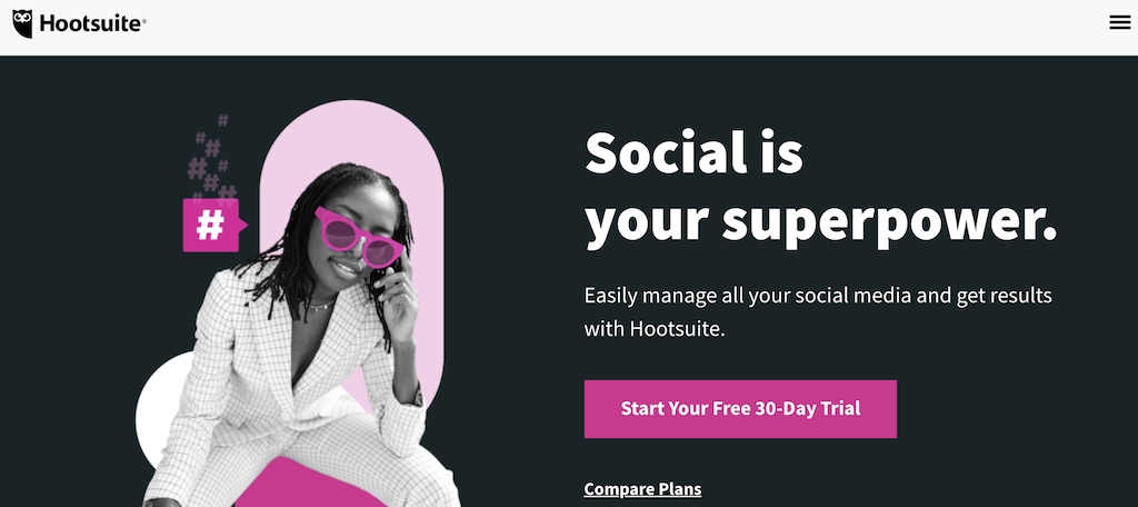 Hootsuite social media analytics tools