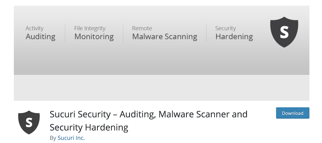 Sucuri Security plugin