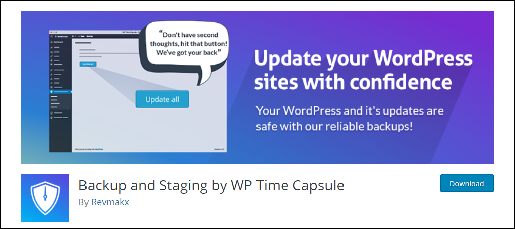 WP-Time-Capsule is another excellent backup plugin for WordPress
