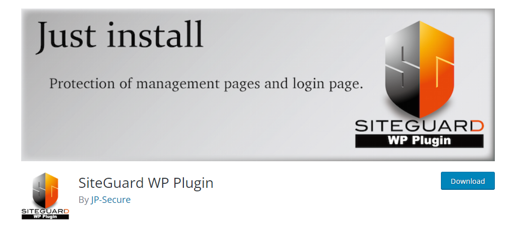 SiteGuard WP is an amazing security plugin for WordPress