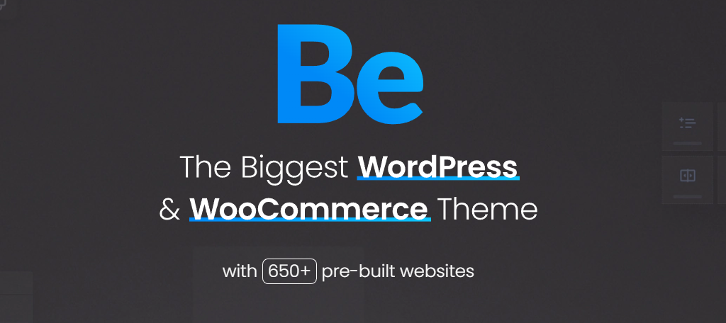 The Betheme theme is among the fastest in WordPress