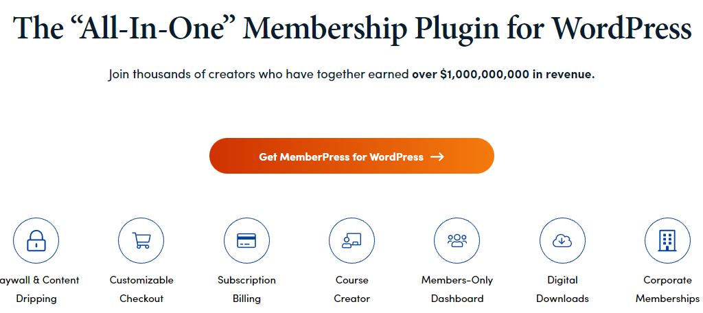 MemberPress is one of the best LMS plugins for WordPress
