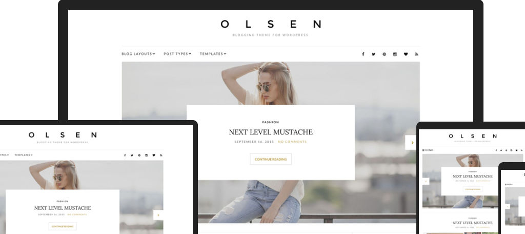 The Olsen Theme is amazing for WordPress because it offers some of the fastest speeds on the platform