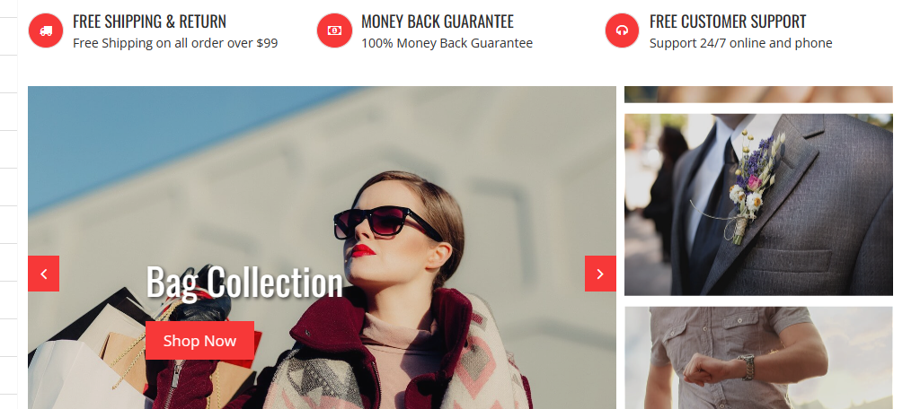 Online Shop Pro is one of the best WooCommerce themes