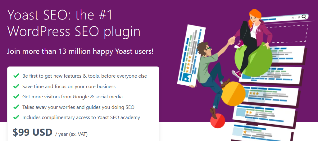 Yoast SEO is one of the best free SEO tools for WordPress