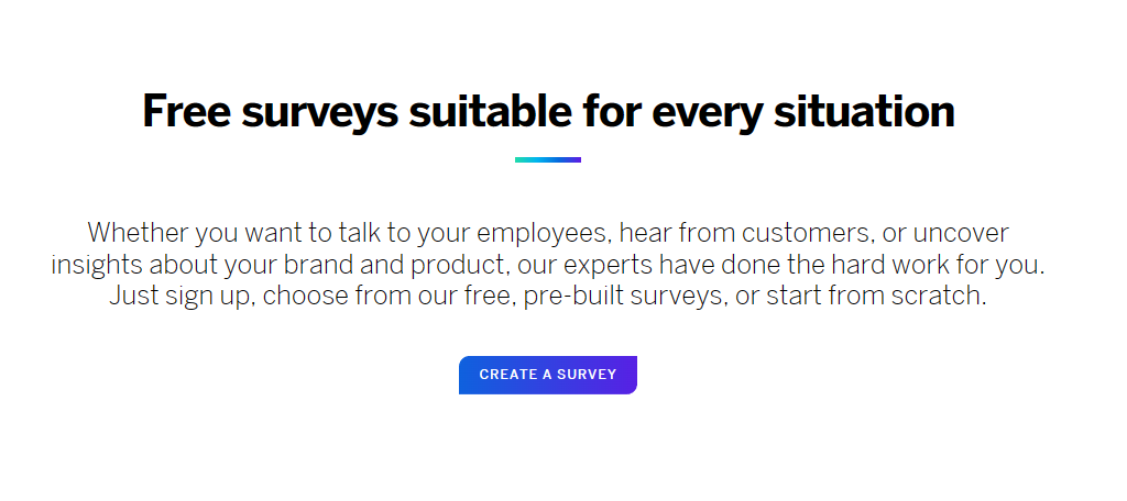 Qualtrics is one of the best online survey tools