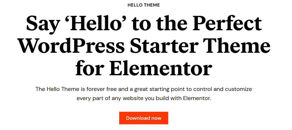 Hello Elementor