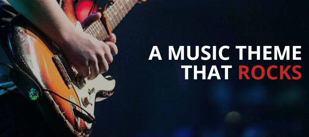 Lucille is one of the best WordPress themes for musicians