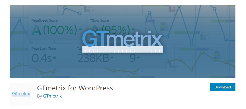 GTmetrix is one of the best performance plugins for WordPress