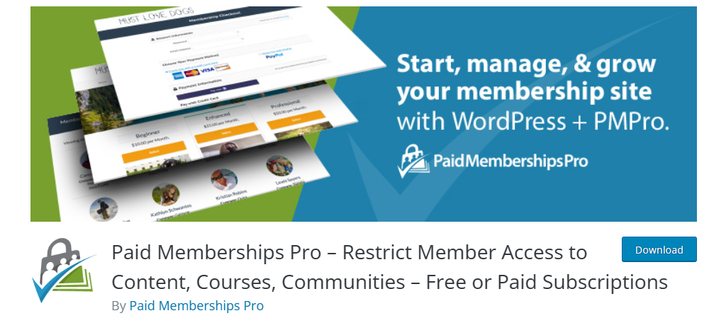 Paid Memberships Pro