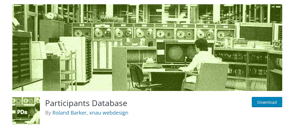 Participants Database is the best plugin in WordPress