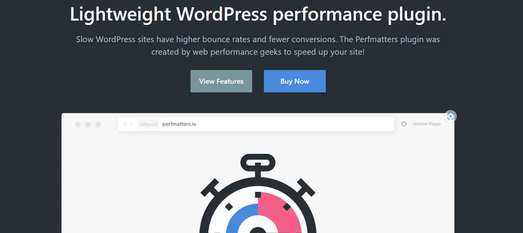 Perfmatters is one of the best performance plugins for WordPress