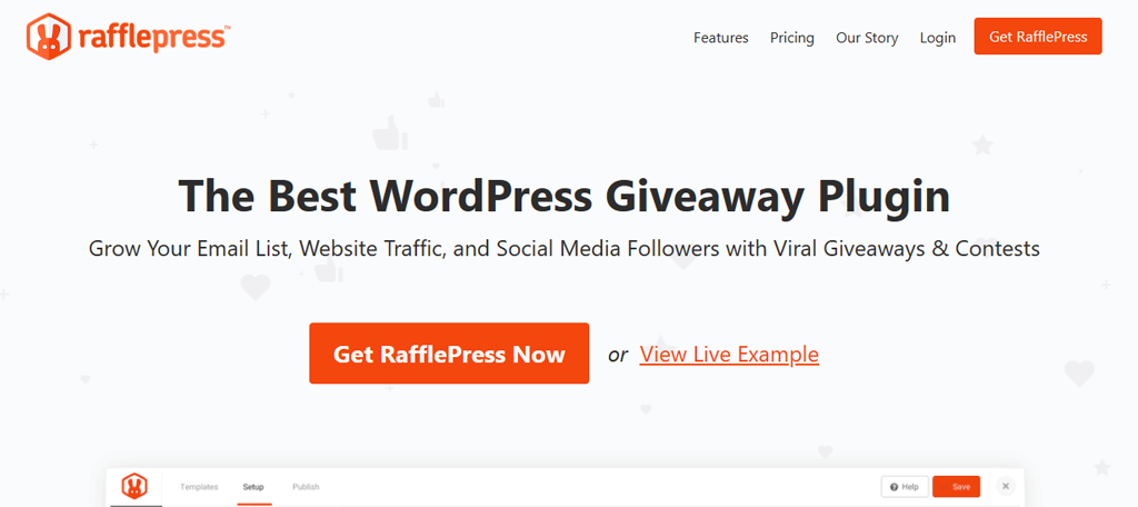 RafflePress is one of the best Instagram plugins for WordPress