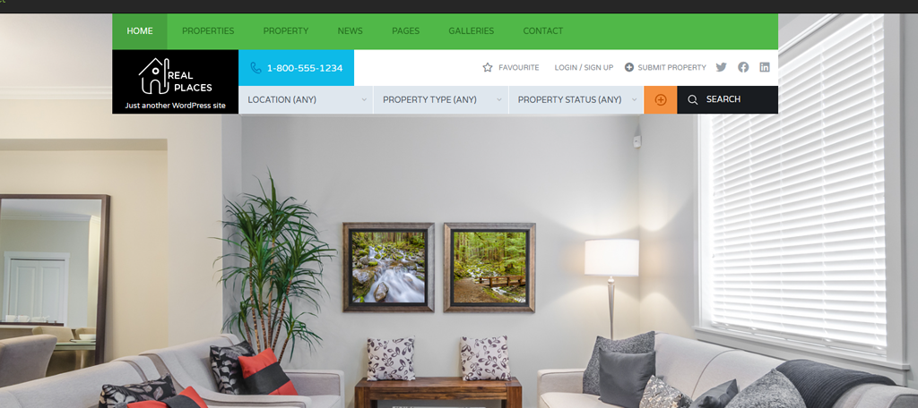 Real Places is one of the best real estate themes