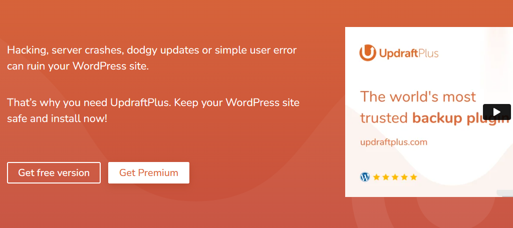 UpdraftPlus is one of the best migration plugins for WordPress