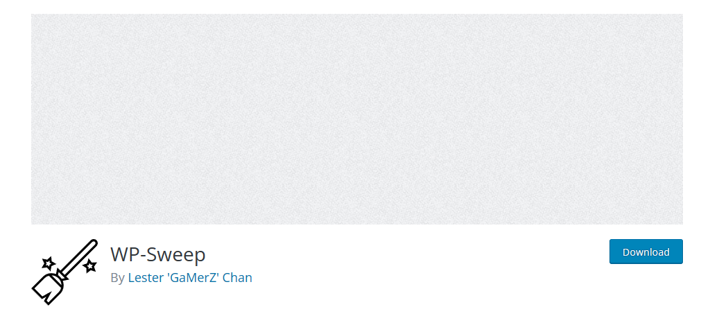 WP-Sweep is the best database plugin for WordPress