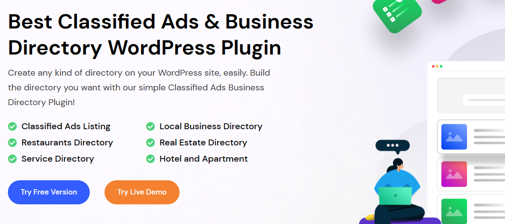 Classified Listings Pro is one of the best directory plugins for WordPress