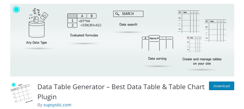 Data Table Generator