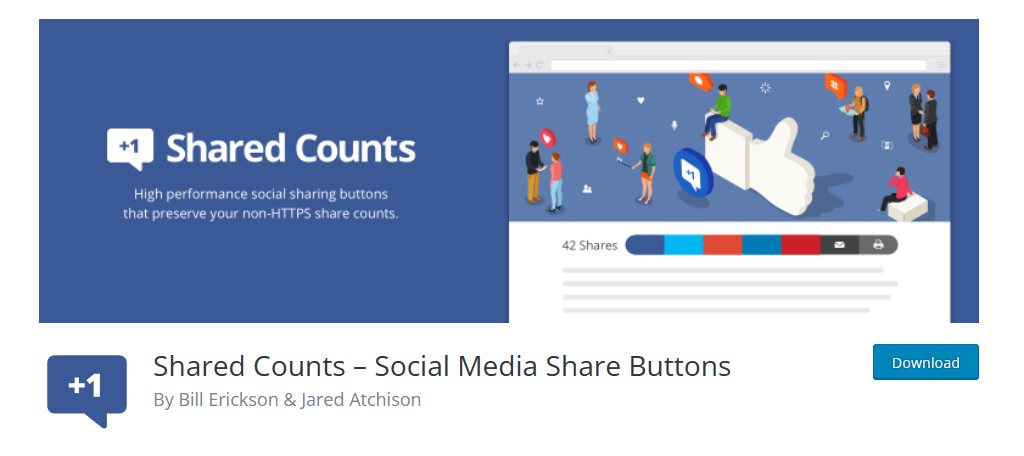 Shared Counts is one of the best Facebook plugins for WordPress