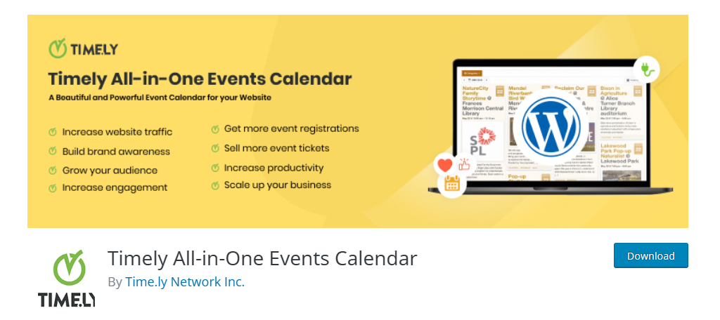 The Timely Events Calendar plugin is one of the best in WordPress