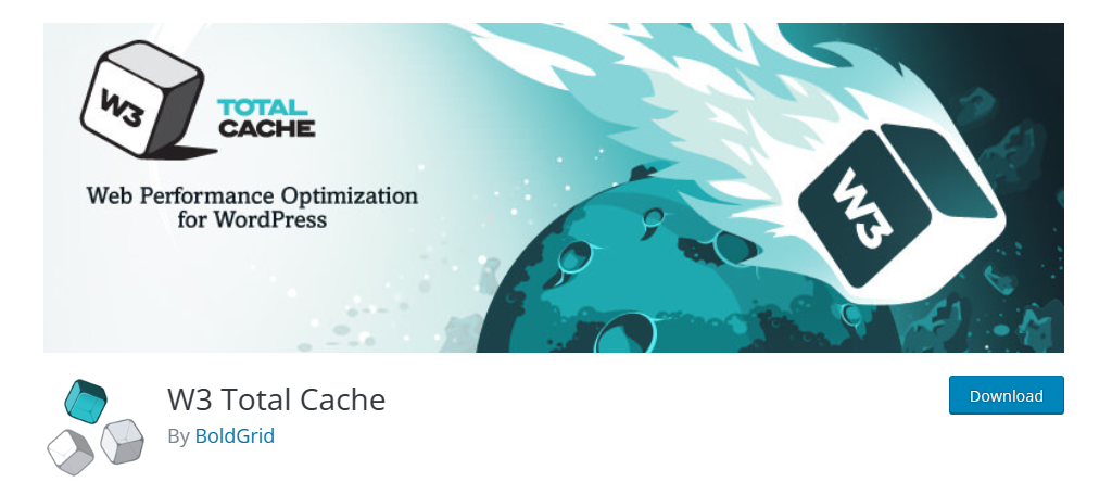 W3 Total Cache is one of the best caching plugins for WordPress