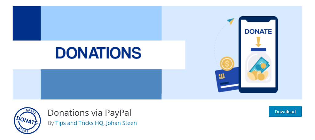 Donations via Paypal is one of the best donation plugins for WordPress