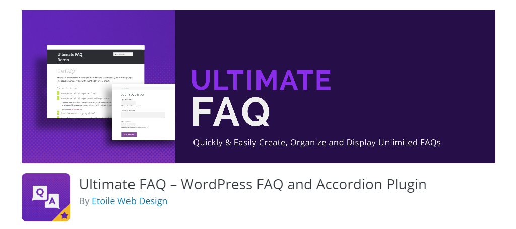 Ultimate WordPress FAQ Plugin