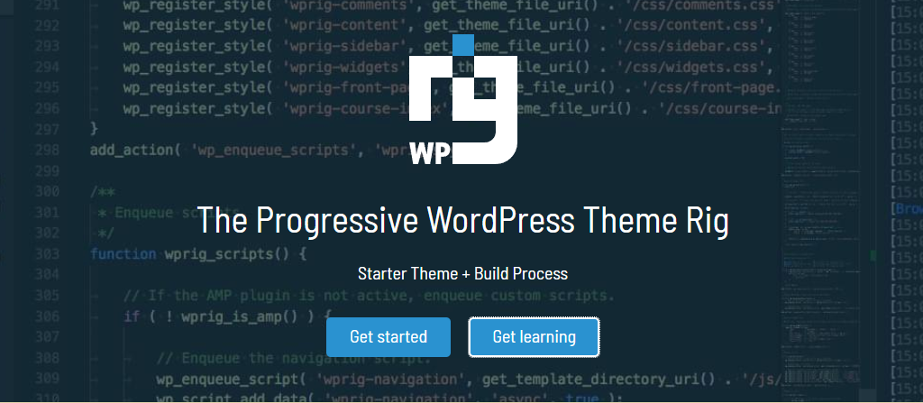 WP Rig WordPress Theme