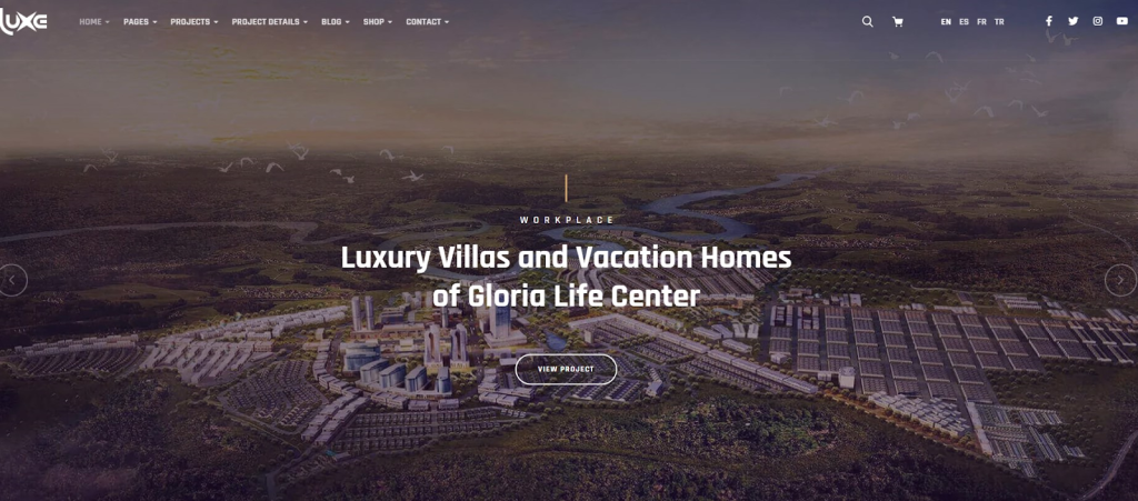 Luxe Architect Theme for WordPress