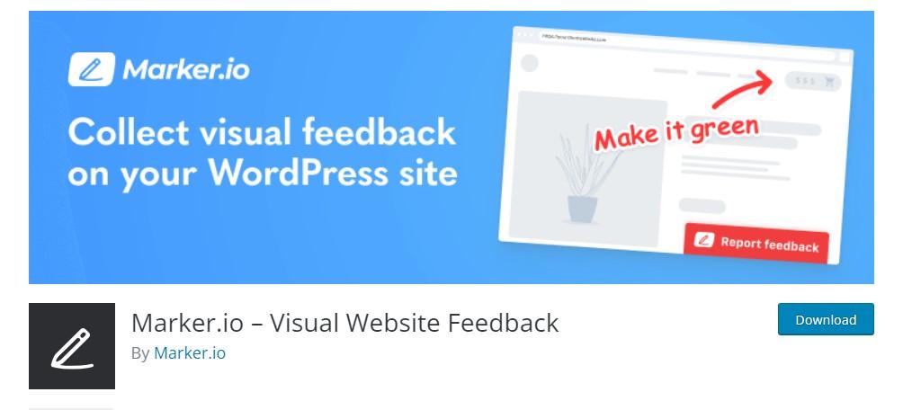 MarkerIO for WordPress Feedback