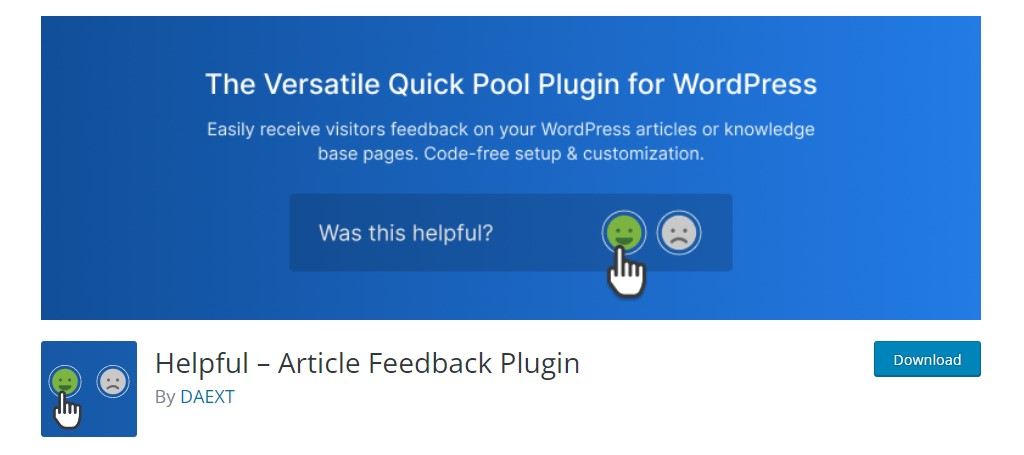 Helpful Feedback Plugin