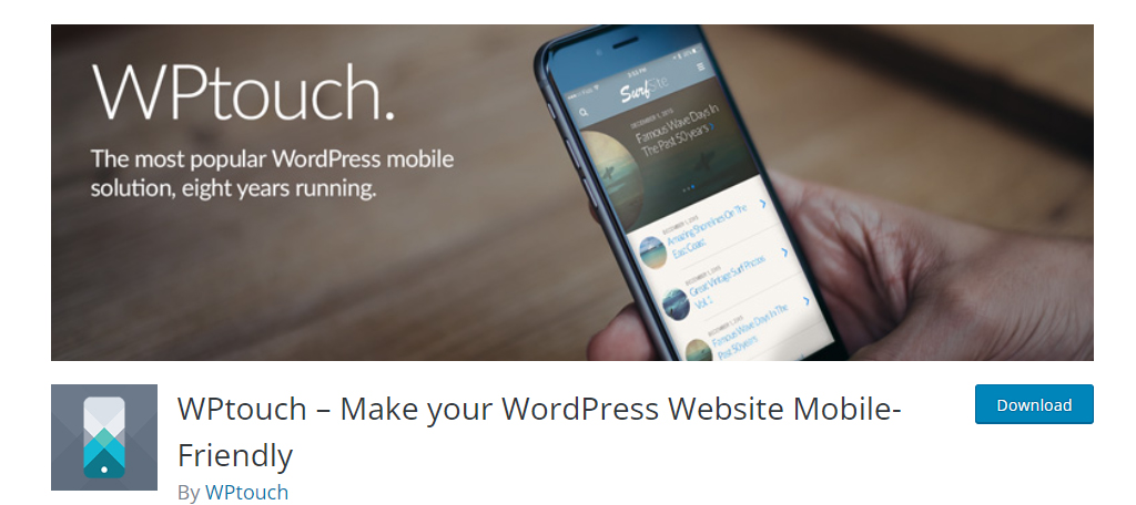 WPTouch Mobile Plugin