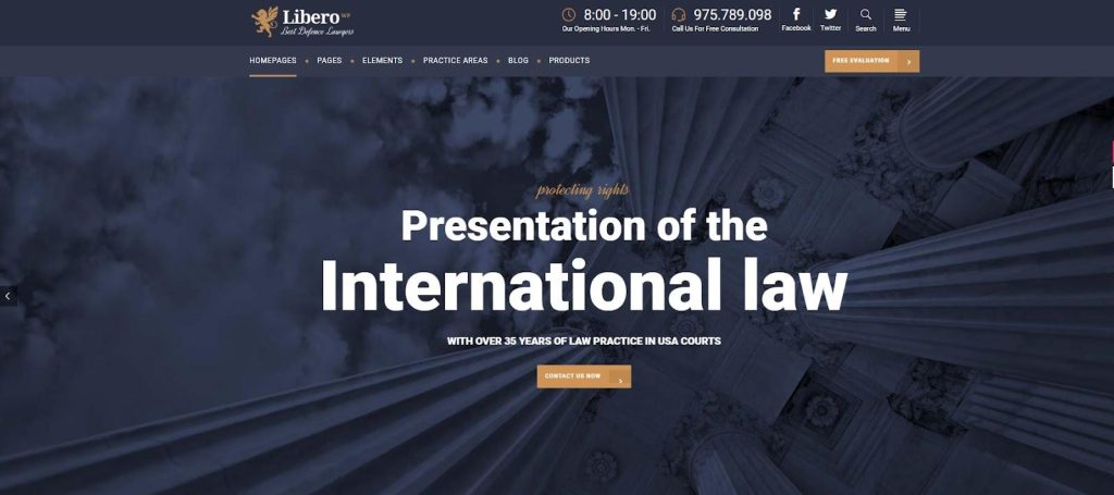 Libero WordPress Theme