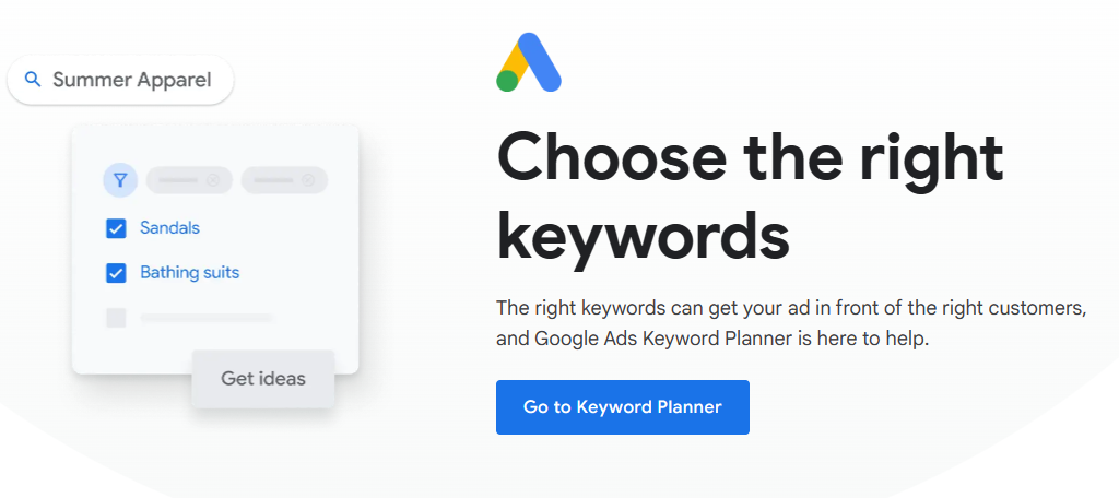 Google Keyword Planner is great for WordPress SEO