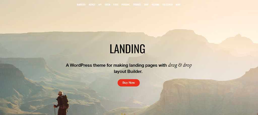 Landing Theme