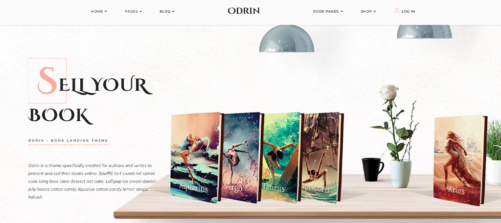 Odrin Author Theme