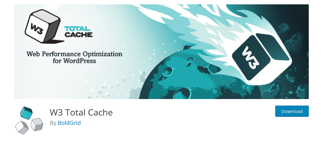 W3 Total Cache can help speed up WordPress to improve SEO