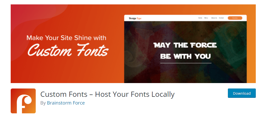 custom fonts