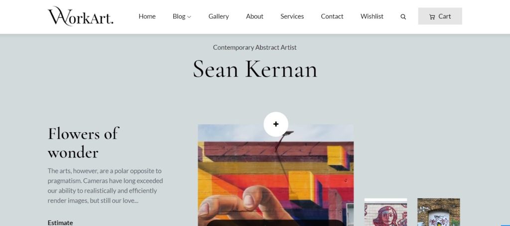 Workart Gallery Theme for WordPress